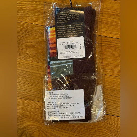 PENDLETON unisex National Park Great Smoky Mountains Crew Socks - Picture 6 of 9